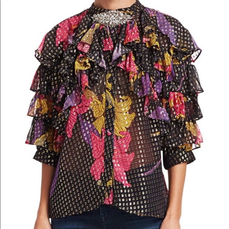 Dodo Bar Blouse. Nwt.